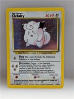 1999 Pokemon Clefairy Holo Scratches #5