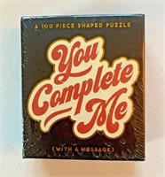 3 Puzzles 
2 You Complete Me 100 Piece Mini