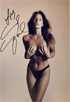 Autograph COA Cindy Crawford Photo