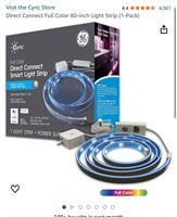 Direct Connect Full Color 80-inch Light Strip
