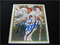 1986 TOPPS GLOSSY MIKE SCHMIDT AUTOGRAPH