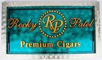 Rocky Patel Cigars Aluminum Metal Advertising Sign
