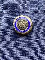 Sterling silver American legion pin