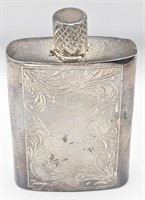 Vintage Silver Plated Perfume Bottle
