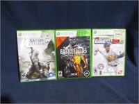 Xbox games lot.