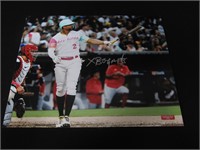 Xander Bogaerts Signed 8x10 Photo RCA COA