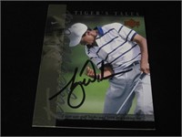 Tiger Woods Signed Trading Card RCA COA
