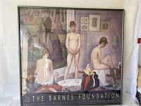 The Barnes Foundation framed print (36" x 36")