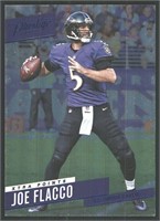 Shiny Parallel Joe Flacco Baltimore Ravens