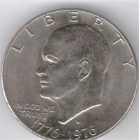 1976 D US Eisenhower Dollar Coin