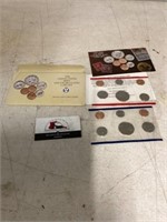 1990 uncirculated coin  proof set
