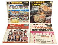 Four Vintage Big Band Organ LP Records