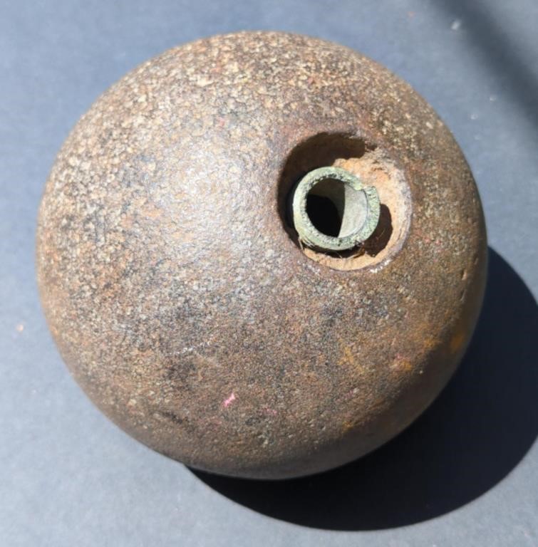 Civil War Era Cannon Ball Fuse Adaptor