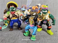 Large Lot of Vintage Teenage Mutant Ninja Turtles