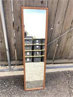 Mirror with Wood Frame