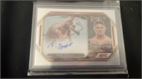 2023 Select Tom Aspinall UFC Octagon Action Auto