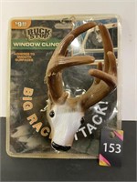 Buck Stop Window Cling