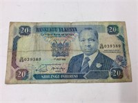 1990n 20 Shilling Kenya