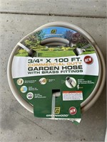 3/4" x 100 ft garden hose commercial duty new