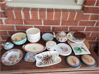 Miscellaneous lot assorted bowls and dishes