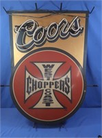 Coors West Coast Choppers Lighted Sign (works)