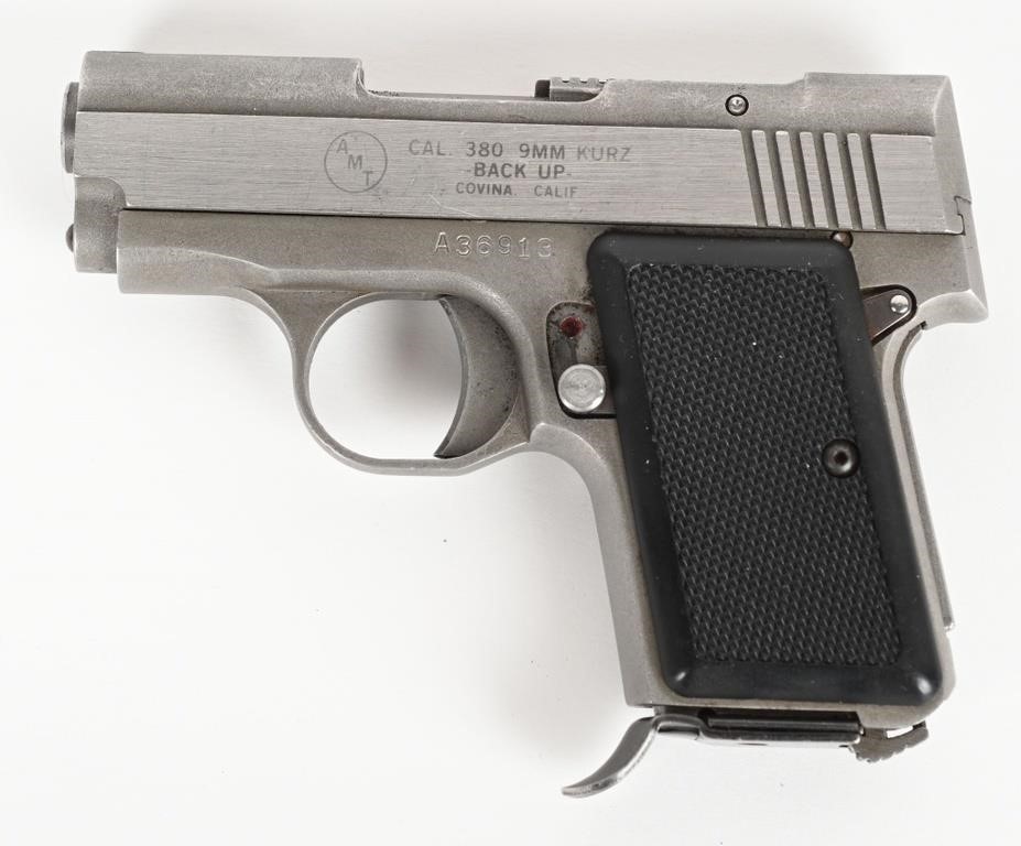 AMT BACKUP .380 ACP SEMI AUTO PISTOL