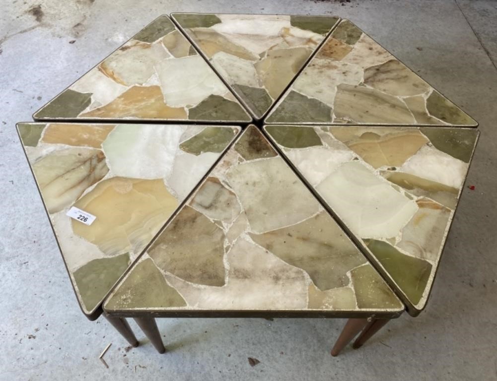 1960's 6 pc Coffee Table