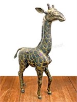 Bronze Freestanding Giraffe Sculpture