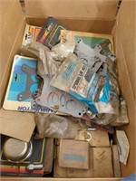 Miscellaneous car parts box lot new and used parts