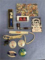 Regatta Buttons, Brass Woodie Pipe & More