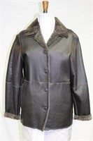 Brown Shearling size medium jacket Retail $550.00
