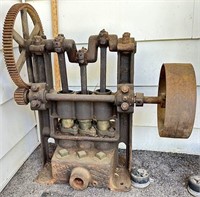 Antique Case Iron Embossed Pump See Photos for