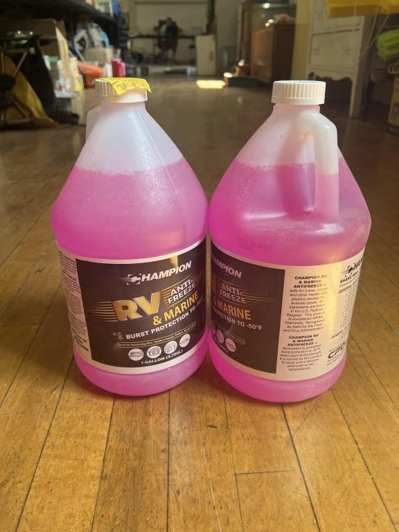 2 GALS OF RV ANTIFREEZE