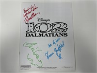 Autograph COA 102 Dalmatians Media Press