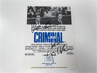 Autograph COA Criminal Law Flyer