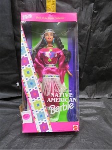 Native American Barbie in Box
