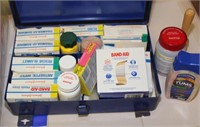 First Aid kit & flashlight