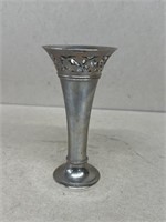 Silver plated flower vase
