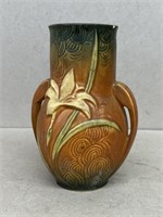 Roseville vase AS IS- chips on top & bottom