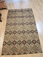 2 pc lot Tapestry Blanket and Rug