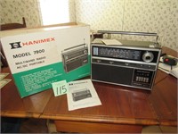 Hanimex Model 7900 Radio