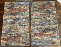 Z - LOT OF 2 RUGS 33X20"EA (M15)