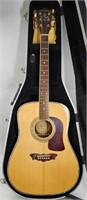 WASHBURN 120 ANNIVERSARY GUITAR WD-465 W/HARD CASE