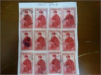 1955 FA1 U.S. Certified Mail 15 Cents Stamps