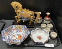 Vintage Asian Porcelain Bowls, Cups.