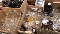 4 Boxes of miscellaneous bottles