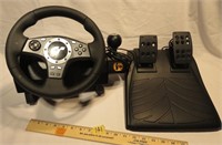 Logitech USB Steering wheel & pedal controler Race