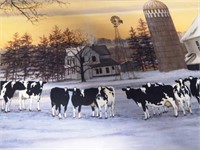 Bonnie Moha S/N Artist Proof Farm / Cow Print