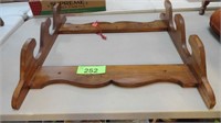 Wood Gun Rack