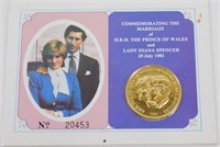 Prince of Wales & Diana Commemorative